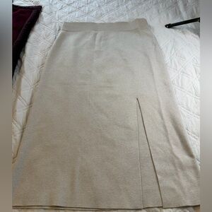 Banana Republic Sparkle Knit Grey Pencil Skirt